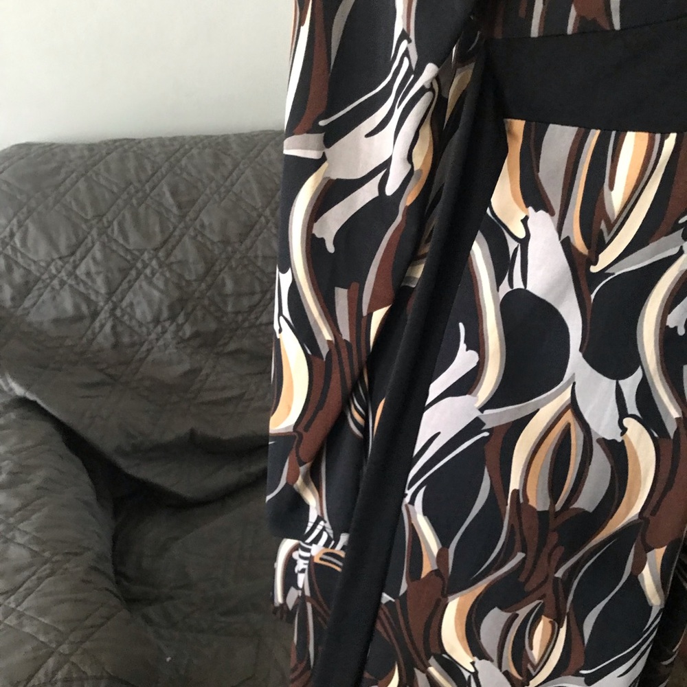 Blue papaya dress brown, grey, black, white - Picture 8 of 16